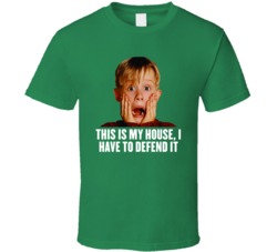 Home Alone Christmas Movies Quote Holidays Defend House Cool T Shirt Home Alone Christmas Movies Quote Holidays Defend House Cool T Shirt