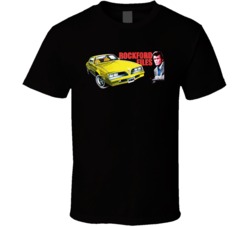 The Rockford Files James Garner TV Show T Shirt The Rockford Files James Garner TV Show T Shirt