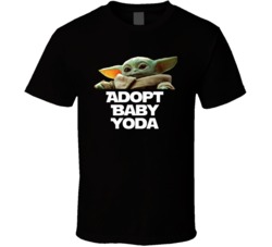 Adopt Baby Yoda Star Wars Mandalorian Sci Fi Tv Series Fan T Shirt Adopt Baby Yoda Star Wars Mandalorian Sci Fi Tv Series Fan T Shirt