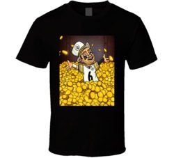 Devlin Duck Hodges Pittburgh Football Ducktales Parody Cartoon T Shirt Devlin Duck Hodges Pittburgh Football Ducktales Parody Cartoon T Shirt