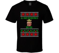 All I Want For Christmas Is Baby Yoda Star Wars Mandalorian Sci Fi Fan All I Want For Christmas Is Baby Yoda Star Wars Mandalorian Sci Fi Fan