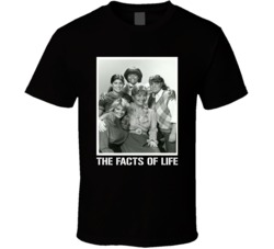 The Facts Of Life Cast Photo 80s Tv Show T Shirt The Facts Of Life Cast Photo 80s Tv Show T Shirt