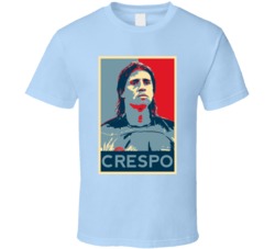 Hernan Crespo Argentina Soccer Futbol Player Top 100 All Time Sports F