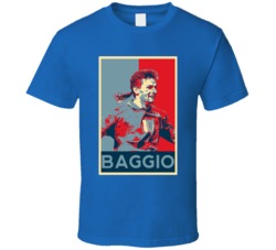 Roberto Baggio Italy Soccer Futbol Player Top 100 All Time Sports Fan 
