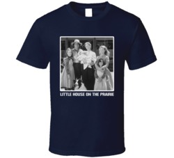 Little House On The Prairie Cast Photo Tv Show T Shirt Little House On The Prairie Cast Photo Tv Show T Shirt