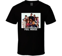 Full House Cast 80s Tv Show T Shirt Full House Cast 80s Tv Show T Shirt