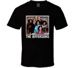 The Jeffersons Cast 70s Tv Show T Shirt The Jeffersons Cast 70s Tv Show T Shirt