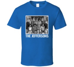 The Jeffersons Cast Photo 70s Tv Show T Shirt The Jeffersons Cast Photo 70s Tv Show T Shirt