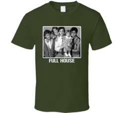 Full House 80s TV Show Cool T Shirt Full House 80s TV Show Cool T Shirt