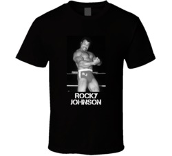 Rocky Johnson Wrestling Wrestler The Rock Dwayne Johnson Cool T Shirt Rocky Johnson Wrestling Wrestler The Rock Dwayne Johnson Cool T Shirt