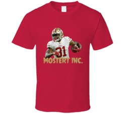 Raheem Mostert San Francisco Football Running Back Sports Fan T Shirt Raheem Mostert San Francisco Football Running Back Sports Fan T Shirt
