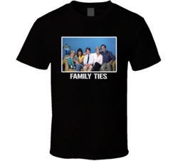 Family Ties Cast 80s Retro Tv Show T Shirt Family Ties Cast 80s Retro Tv Show T Shirt