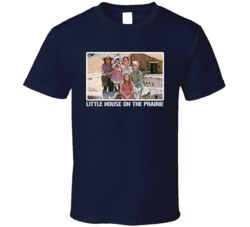 Little House On The Prairie Cast Retro Tv Show T Shirt Little House On The Prairie Cast Retro Tv Show T Shirt