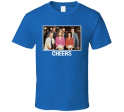 Cheers Cast Photo 80s Retro Tv Show T Shirt Cheers Cast Photo 80s Retro Tv Show T Shirt