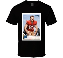 Nick Bosa Football Card San Francisco Football Fan T Shirt