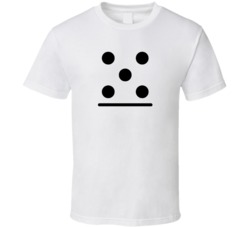 Dominos Tile Card Game Blank Five Fun Cool T Shirt Dominos Tile Card Game Blank Five Fun Cool T Shirt