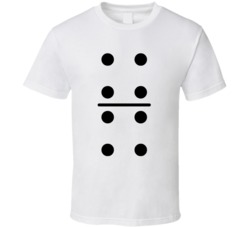 Dominos Tile Card Game Double Four Four Fun Cool T Shirt Dominos Tile Card Game Double Four Four Fun Cool T Shirt