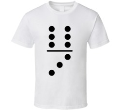 Dominos Tile Card Game Three Six Fun Cool T Shirt Dominos Tile Card Game Three Six Fun Cool T Shirt