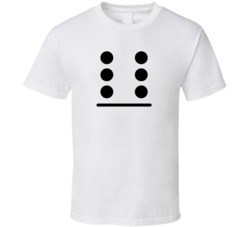 Dominos Tile Card Game Blank Six Fun Cool T Shirt Dominos Tile Card Game Blank Six Fun Cool T Shirt