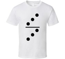 Dominos Tile Card Game Double Three Three Fun Cool T Shirt Dominos Tile Card Game Double Three Three Fun Cool T Shirt