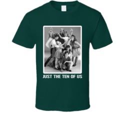 Just The Ten Of Us Cast Tv Show Fan T Shirt Just The Ten Of Us Cast Tv Show Fan T Shirt