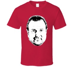 Kurt Busch Auto Racing Car Driver Big Head Sports Fan T Shirt Kurt Busch Auto Racing Car Driver Big Head Sports Fan T Shirt
