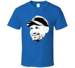 Clint Bowyer Auto Racing Car Driver Big Head Sports Fan T Shirt Clint Bowyer Auto Racing Car Driver Big Head Sports Fan T Shirt