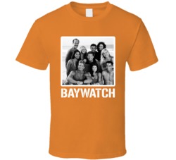 Baywatch Cast Tv Show Fan T Shirt Baywatch Cast Tv Show Fan T Shirt