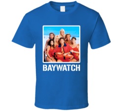 Baywatch Tv Show Cast Photo Fan T Shirt Baywatch Tv Show Cast Photo Fan T Shirt