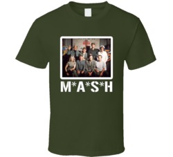 Mash Cast Photo 70s 80s Tv Show T Shirt Mash Cast Photo 70s 80s Tv Show T Shirt
