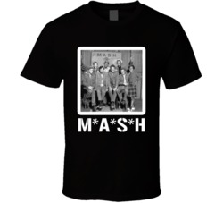 Mash Cast Photo Tv Show 70s 80s T Shirt Mash Cast Photo Tv Show 70s 80s T Shirt