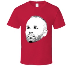 Andres Iniesta Soccer Futbol Player Sports Spain Fan T Shirt Andres Iniesta Soccer Futbol Player Sports Spain Fan T Shirt