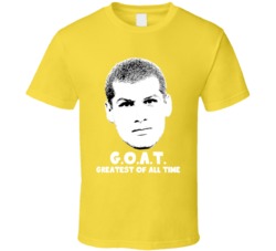 Rivaldo Greatest Of All Time Goat Soccer Brazil Futbol Fan T Shirt