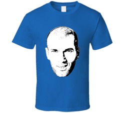 Zindedine Zidane Soccer Futbol Player France Sports Fan T Shirt