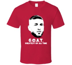 Sergio Ramos Greatest Of All Time Goat Soccer Spain Futbol Fan T Shirt
