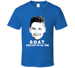 Roberto Baggio Greatest Of All Time Goat Soccer Italy Futbol Fan T Shi
