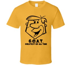 Barney Rubble The Flintstones Greatest Of All Time Goat Cartoon Fan T Barney Rubble The Flintstones Greatest Of All Time Goat Cartoon Fan T