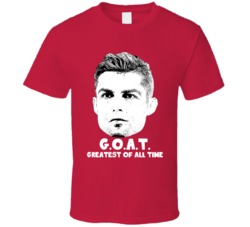 Cristiano Ronaldo Greatest Of All Time Goat Soccer Futbol Portugal Fan