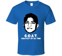 Roman Gonzalez Greatest Of All Time Goat Boxer Boxing Fan T Shirt