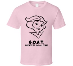 Jane Jetson The Jetsons Greatest Of All Time Goat Cartoon Fan T Shirt Jane Jetson The Jetsons Greatest Of All Time Goat Cartoon Fan T Shirt