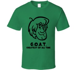 Shaggy Scooby Doo Greatest Of All Time Goat Cartoon Fan T Shirt Shaggy Scooby Doo Greatest Of All Time Goat Cartoon Fan T Shirt