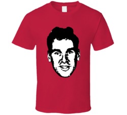 Joe Nieuwendyk Big Head Calgary Hockey Sports Fan T Shirt