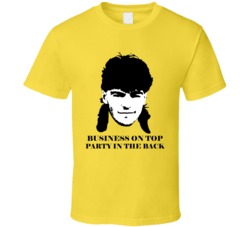Jaromir Jagr Mullet Business On Top Party In The Back Pittsburgh Hocke