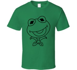 Baby Kermit Muppet Babies 80s Cartoon Fan T Shirt Baby Kermit Muppet Babies 80s Cartoon Fan T Shirt