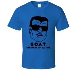 Bulletproof Cops Character Greatest Of All Time Goat 80s Cartoon Fan T Bulletproof Cops Character Greatest Of All Time Goat 80s Cartoon Fan T