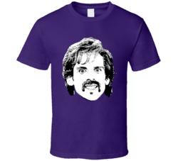 White Goodman Big Head Dodge Ball Movie Ben Stiller Fan T Shirt White Goodman Big Head Dodge Ball Movie Ben Stiller Fan T Shirt