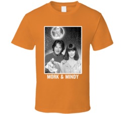 Mork & Mindy Cast 70s 80s Robin Williams Tv Show T Shirt Mork & Mindy Cast 70s 80s Robin Williams Tv Show T Shirt