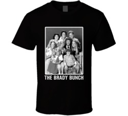 The Brady Bunch Tv Show Cast Photo 70s T Shirt The Brady Bunch Tv Show Cast Photo 70s T Shirt