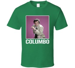 Columbo Tv Show Cast Photo Peter Falk T Shirt Columbo Tv Show Cast Photo Peter Falk T Shirt