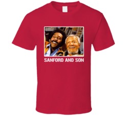 Sanford And Son Cast Photo Tv Show T Shirt Sanford And Son Cast Photo Tv Show T Shirt